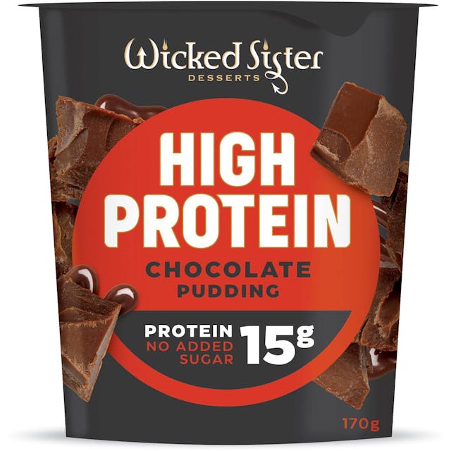 Wicked Sister High Protein Chocolate Pudding