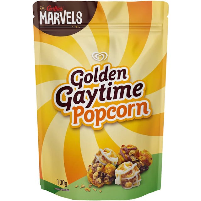 Griffins Marvels Golden Gaytime Popcorn