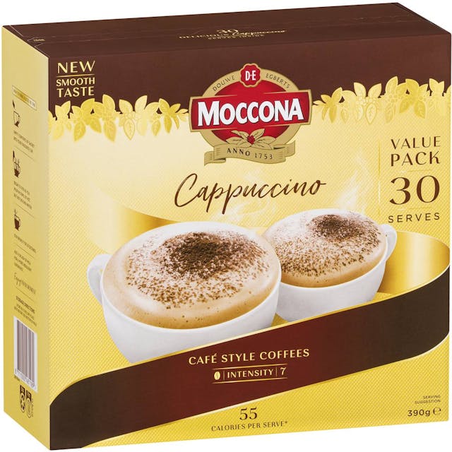 Moccona Coffee Sachets Cappuccino