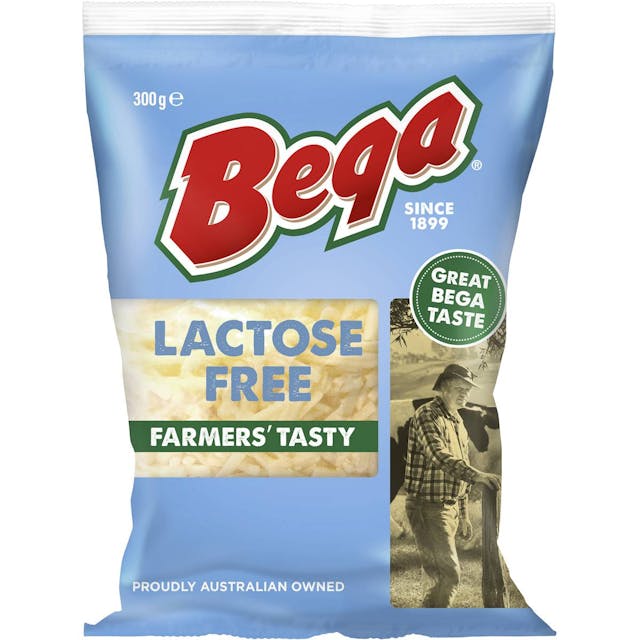 Bega Farmers' Lactose Free Grated Cheese