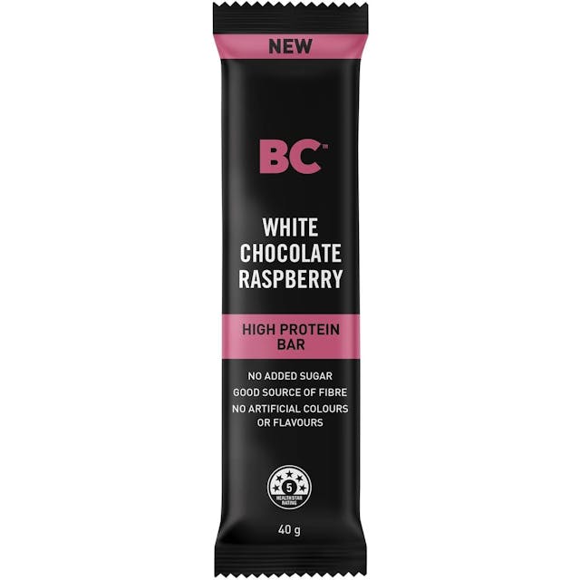 Bc Snacks White Chocolate Raspberry Truffle High Protein Bar