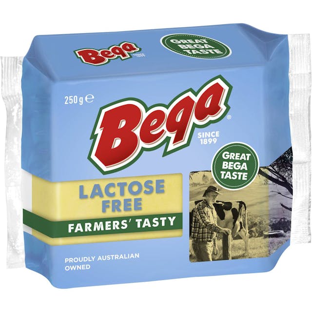 Bega Lactose Free Farmers' Tasty Cheese Block