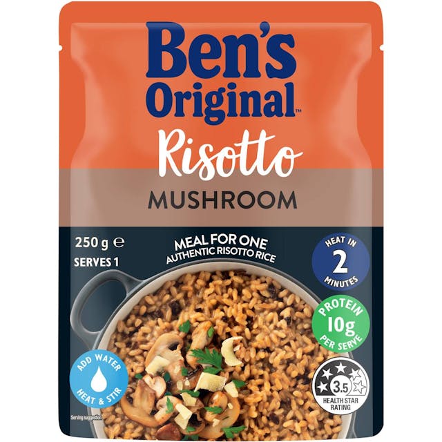 Ben's Original Mushroom Risotto Meal For One