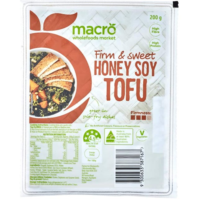 Macro Chilled Tofu Honey Soy
