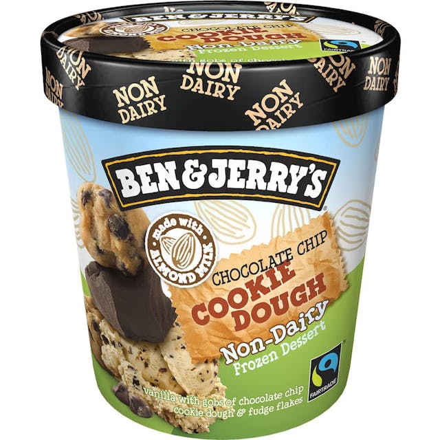 Ben & Jerry's Dairy Free Ice Cream Chocolate Chip Cookie Dough