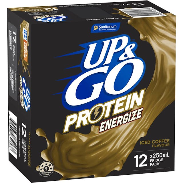 Up&Go Protein Energize Iced Coffee Breakfast Drink