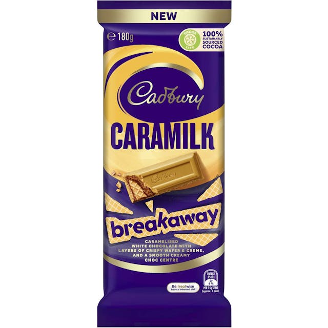 Cadbury Caramilk Breakaway Block