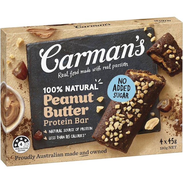 Carman's Peanut Butter Protein Bar