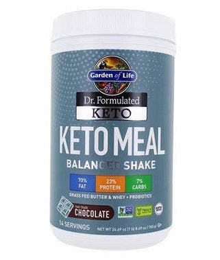 Garden Of Life Dr. Formulated Keto Meal Balanced Shake Chocolate Powder