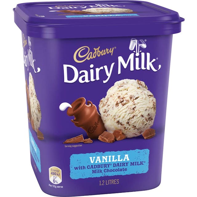 Cadbury Ice Cream Dairy Milk Vanilla