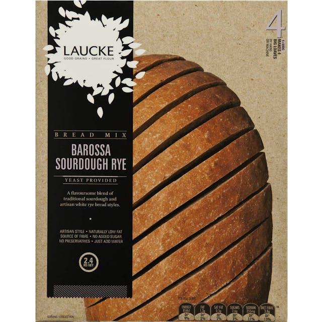 Laucke Barossa Sourdough Rye Bread Mix