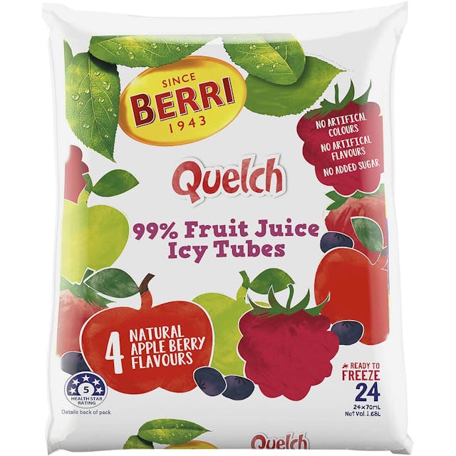 Berri Quelch Fruit Combos Ice Blocks