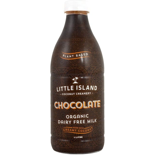 Little Island Organic Dairy Free Milk Coconut Chocolate