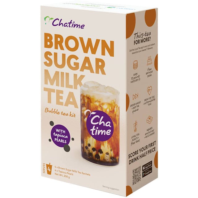 Chatime Brown Sugar Milk Bubble Tea
