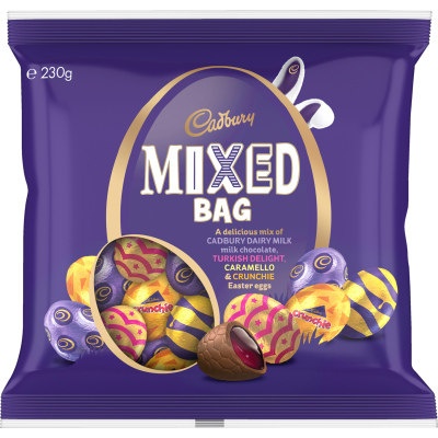 Cadbury Mixed Bag Milk Chocolate Easter Eggs