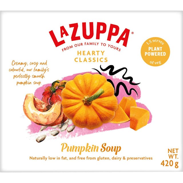 La Zuppa Microwave Soup Pumpkin