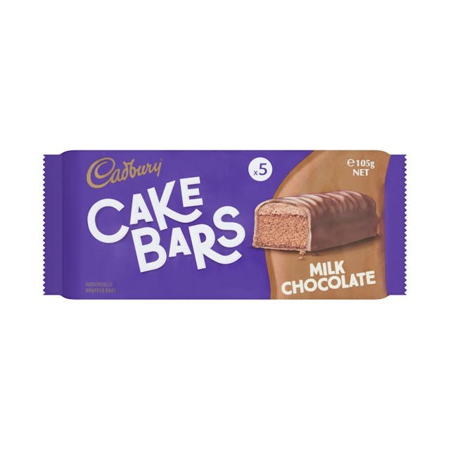 Cadbury Milk Chocolate Cake Bars
