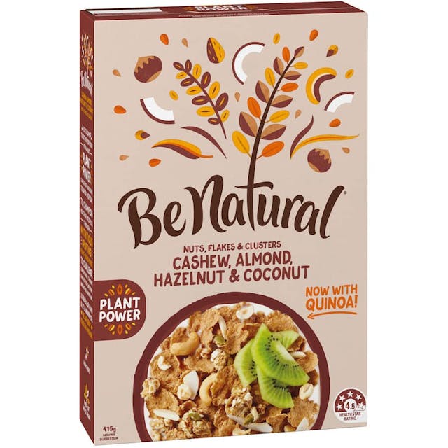 Be Natural Cereal 3 Nuts & Coconut
