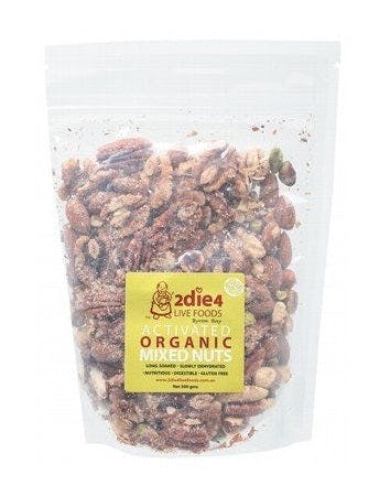 2Die4 Live Foods Organic Activated Mixed Nuts