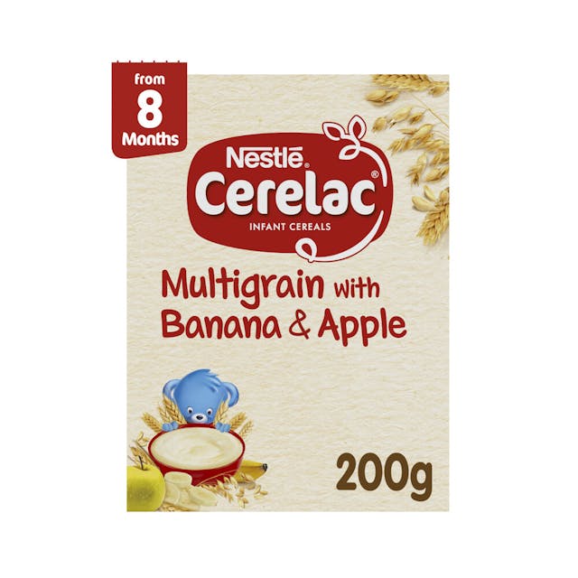 Cerelac Multigrain With Banana & Apple Baby Cereal Stage 3