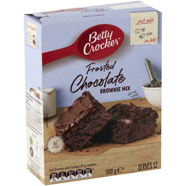 Betty Crocker Brownie Mix Frosted Chocolate