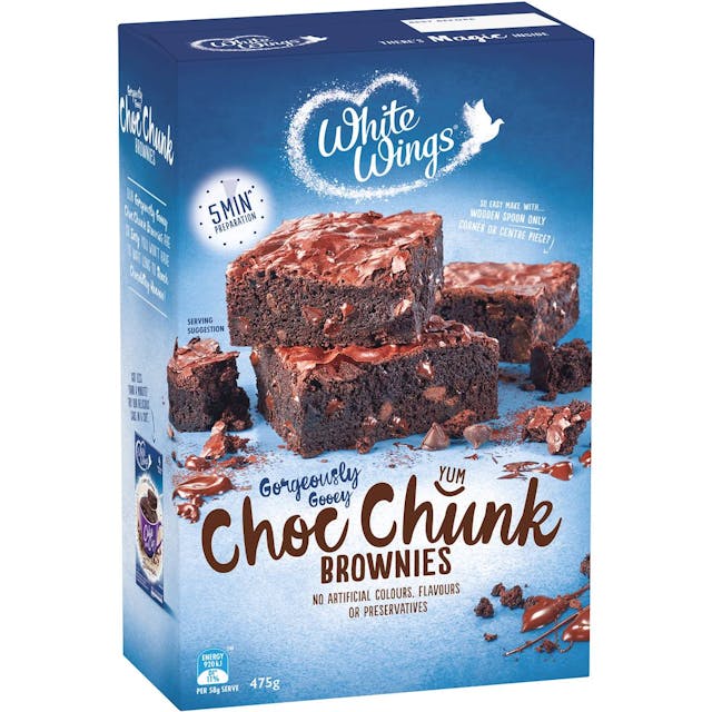 White Wings Brownie Mix Chocolate Chunk