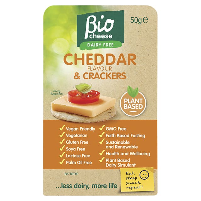 Bio Cheese Cheddar & Crackers