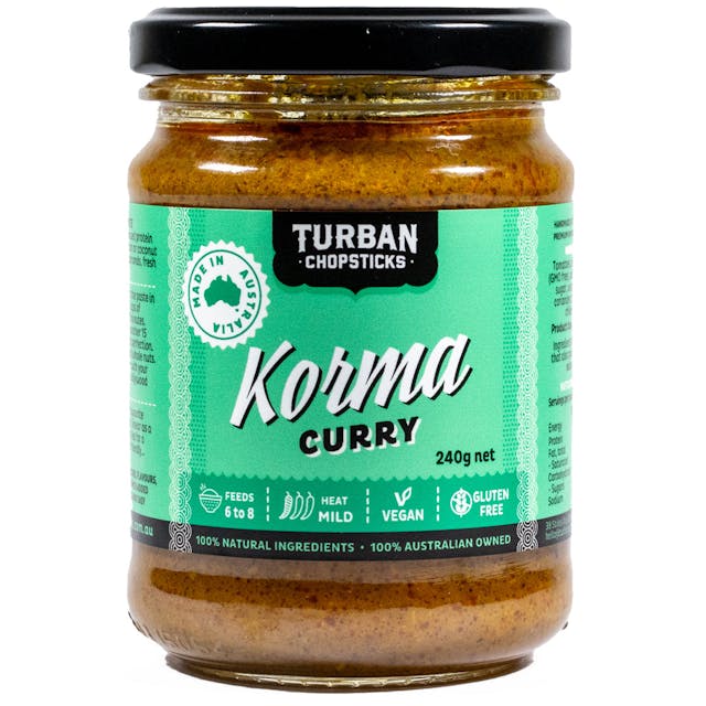 Turban Chopsticks Korma Curry