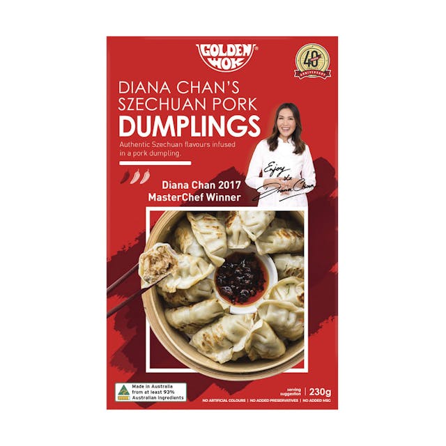 Frozen Diana Chan's Szechuan Pork Dumplings