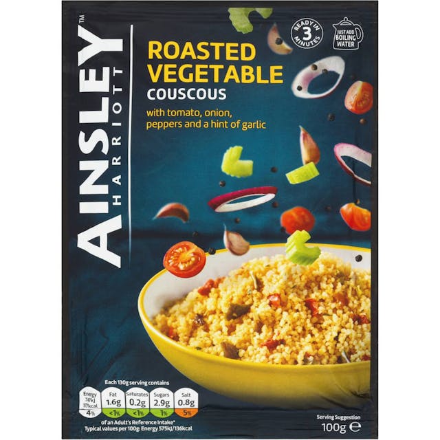 Ainsley Harriot Cous Cous Roasted Vegetable