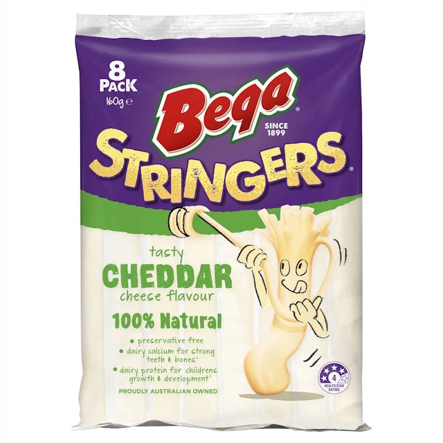 Bega Stringers Cheddar Cheese