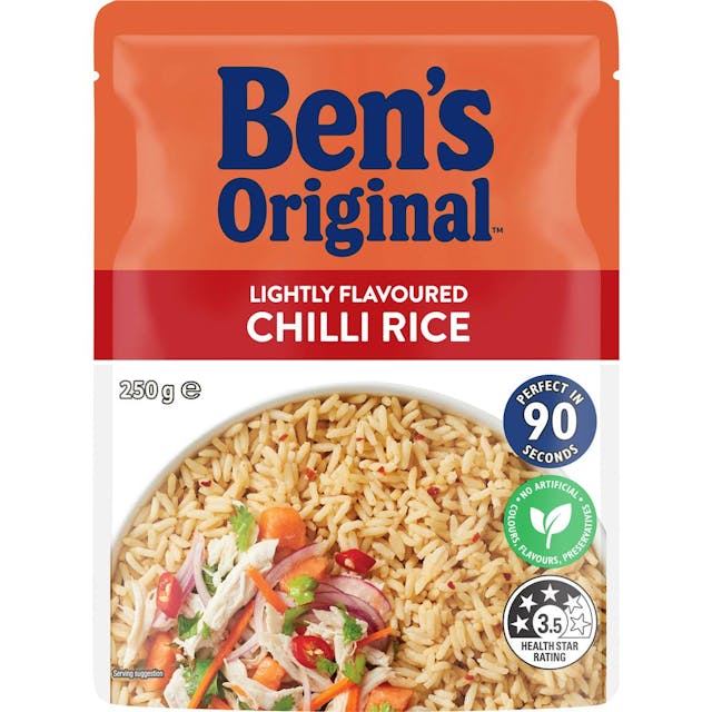 Ben's Original Lightly Flavoured Chilli Rice