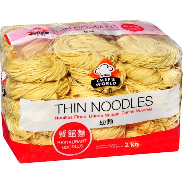 Chef's World World Noodles Thin