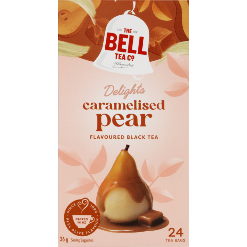 Bell Delights Caramelised Pear Flavoured Black Tea Bags