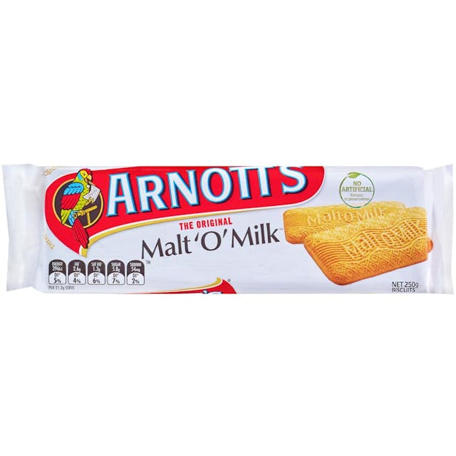 Arnotts Malt Biscuits Malt O Milk