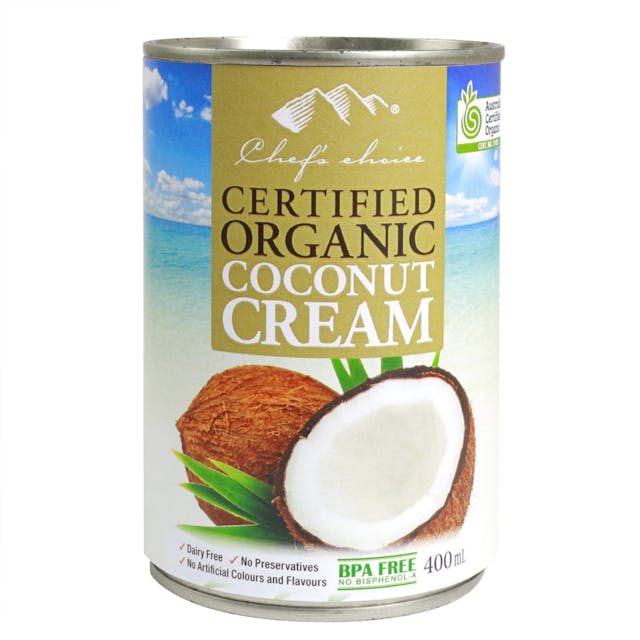 Chef's Choice Certified Organic Coconut Cream