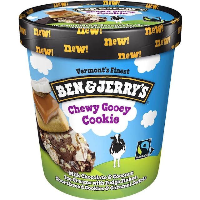 Ben & Jerry's Ice Cream Chewy Gooey Cookie