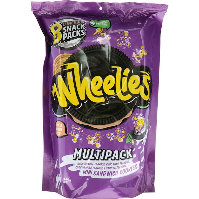 Wheelies Creme Filled Multipack