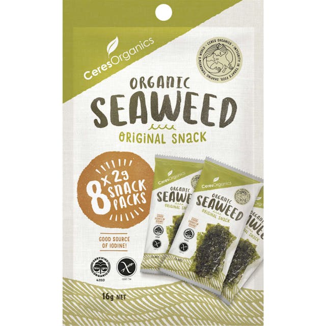 Ceres Organics Roasted Seaweed