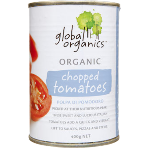 Global Organics Organic Chopped Tomatoes