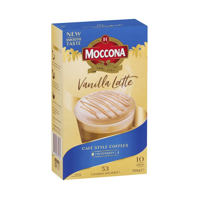Moccona Classics Vanilla Latte Sachets