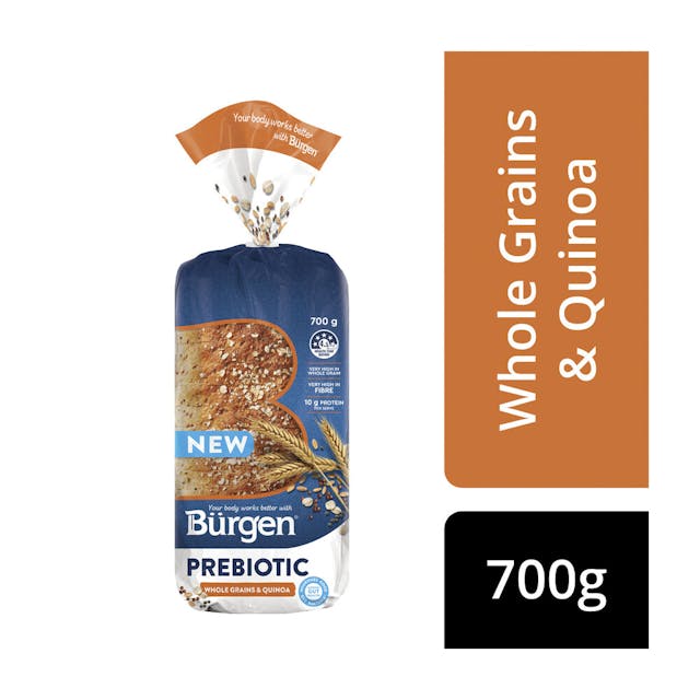 Burgen Prebiotic Whole Grain And Quinoa Bread