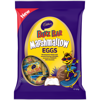 Cadbury Buzz Bar Marshmallow Eggs Sharepack
