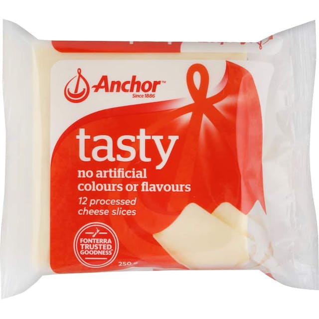 Anchor Cheese Slices Processed Tasty