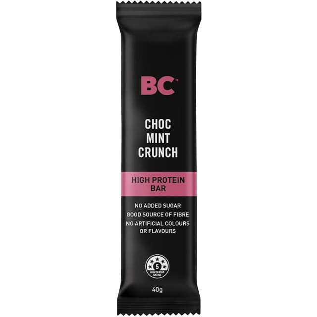 Bc Snacks Choc Mint Crunch High Protein Bar