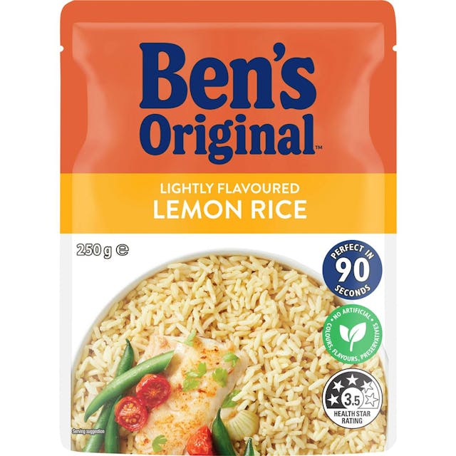 Ben's Original Lightly Flavoured Lemon Rice