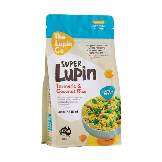 The Lupin Co. Super Lupin Turmeric And Coconut Rice