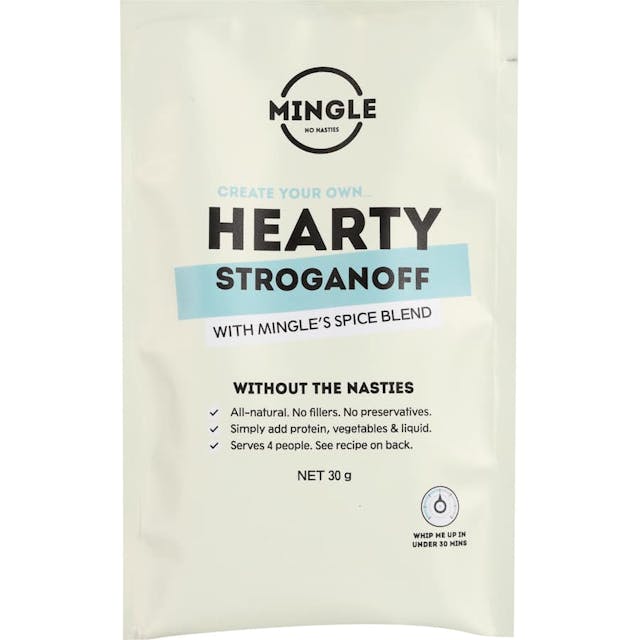 Mingle Recipe Base Hearty Stroganoff