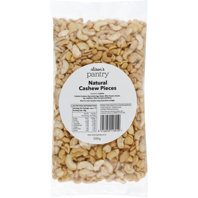 Alison's Pantry Prepack Cashews Natural Pieces