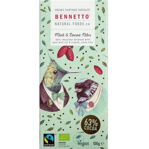 Bennetto Dark Chocolate Mint & Cacao